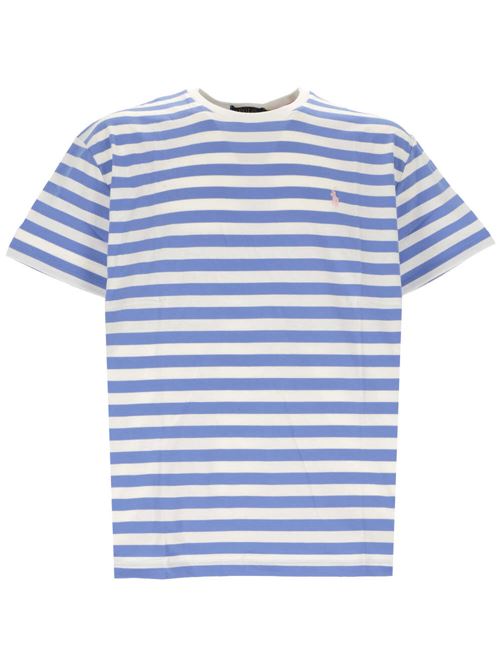 T-shirt a righe da uomo blu/bianca. Polo Ralph Lauren | 710926999002